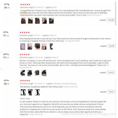 Huashuohair 28inch Free Sample Hair Bundles 10A Grade Unprocessed Wholesale Virgin Brazilian Raw Cuticle Aligned Hair